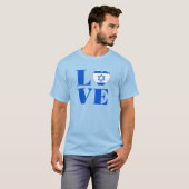Ik hou van Israël T-shirt (Voorkant volledig)
