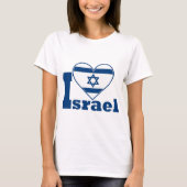 Ik hou van Israël T-shirt (Voorkant)