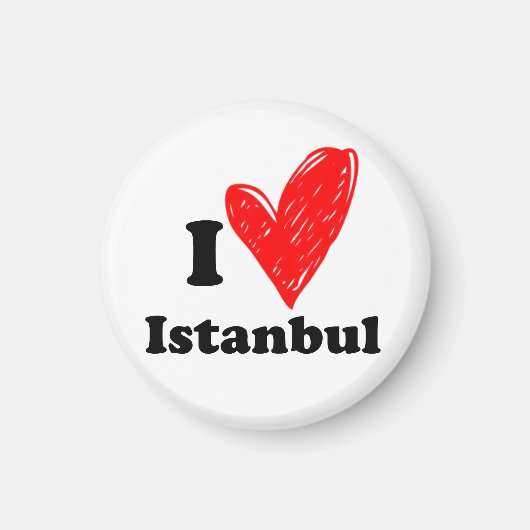 Ik hou van Istanbul Magneet (Voorkant)