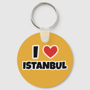 Ik hou van Istanbul Sleutelhanger
