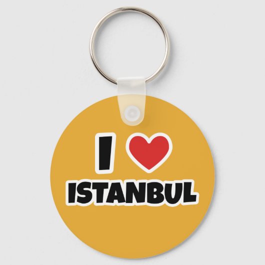 Ik hou van Istanbul Sleutelhanger (Voorkant)
