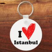 Ik hou van Istanbul Sleutelhanger (Voorkant)
