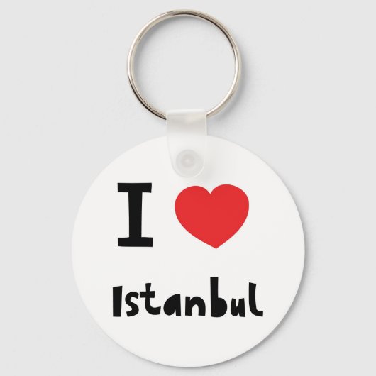 Ik hou van Istanbul Sleutelhanger (Voorkant)
