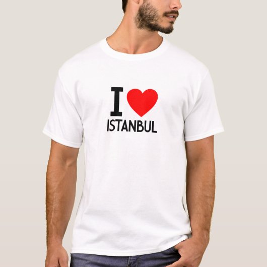 Ik hou van Istanbul T-shirt (Voorkant)