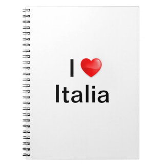 Ik hou van Italia Notitieboek