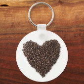 Ik hou van italiaanse koffie! sleutelhanger (Voorkant)