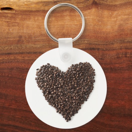 Ik hou van italiaanse koffie! sleutelhanger (Voorkant)