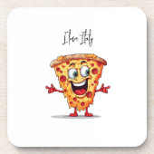 Ik hou van Italië Bier Onderzetter (Voorkant)