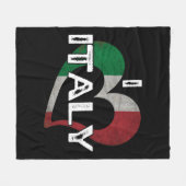 IK HOU VAN ITALIË FLEECE DEKEN (Voorkant (Horizontaal))