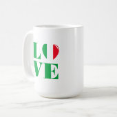 Ik hou van Italië Koffiemok (Voorkant links)