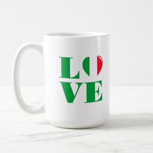 Ik hou van Italië Koffiemok (Links)