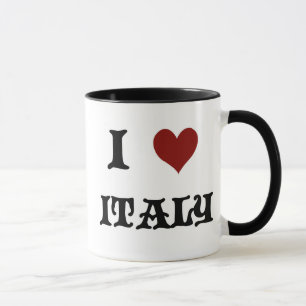 Ik hou van Italië koffiemok Mok