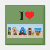 Ik hou van Italië Magneet (Voorkant)