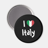 Ik hou van Italië Magneet (Voorkant / Achterkant)
