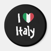 Ik hou van Italië Magneet (Voorkant)