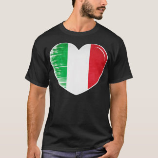 Ik hou van Italië Mijn huis Mijn land 12 T-shirt