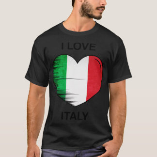 Ik hou van Italië Mijn huis Mijn land 2 T-shirt