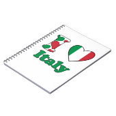 Ik hou van Italië Notitieboek (Linkerzijde)