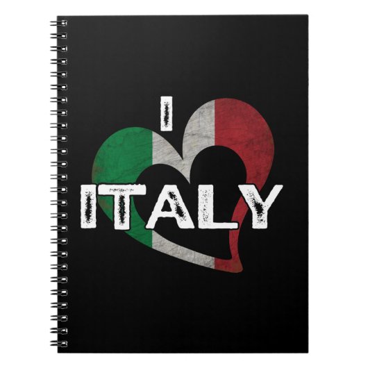 IK HOU VAN ITALIË NOTITIEBOEK (Voorkant)