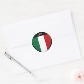 Ik hou van Italië Ronde Sticker (Envelop)
