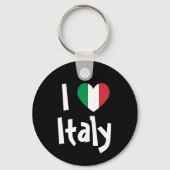 Ik hou van Italië Sleutelhanger (Voorkant)