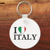 Ik hou van Italië Sleutelhanger (Voorkant)