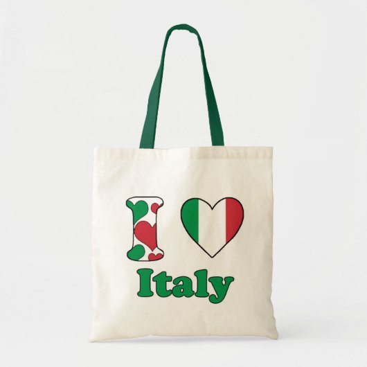 Ik hou van Italië Tote Bag (Voorkant)
