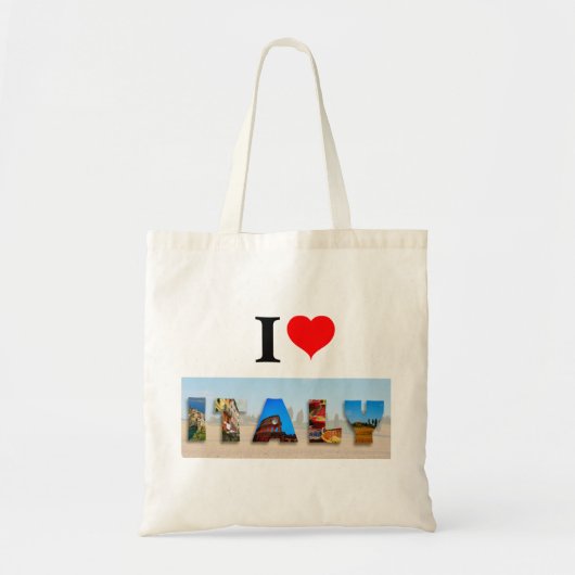 Ik hou van Italië Tote Bag (Voorkant)