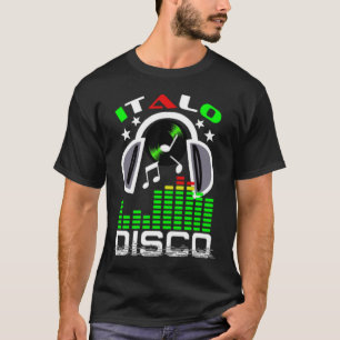 Ik hou van Italo Disco Black T-shirt
