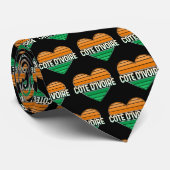 Ik hou van Ivoorkust, Ivoorkust hart Stropdas (Opgerold)