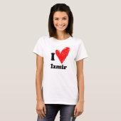 Ik hou van Izmir T-shirt (Voorkant volledig)