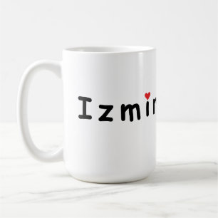 Ik hou van Izmir Turkije Koffiemok