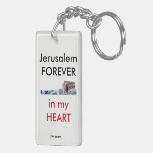 Ik hou van J (jerusalem). Sleutelhanger