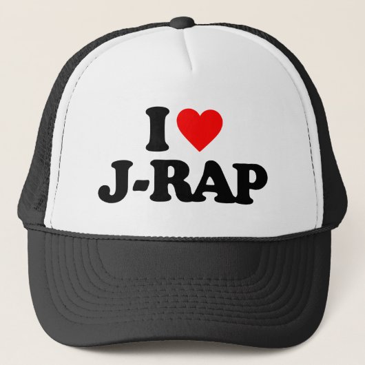 IK HOU VAN J-RAP TRUCKER PET (Voorkant)