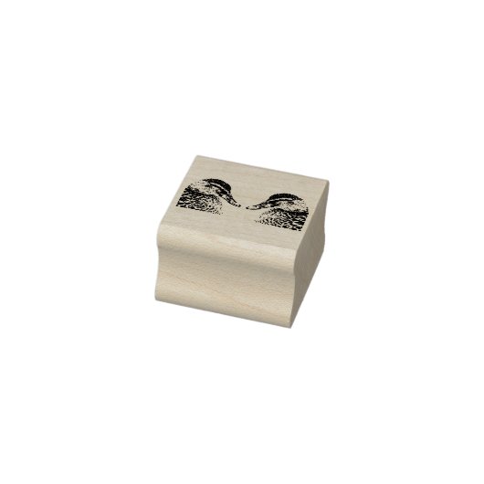 Ik hou van jacht op eenden rubberstempel (Stempel)