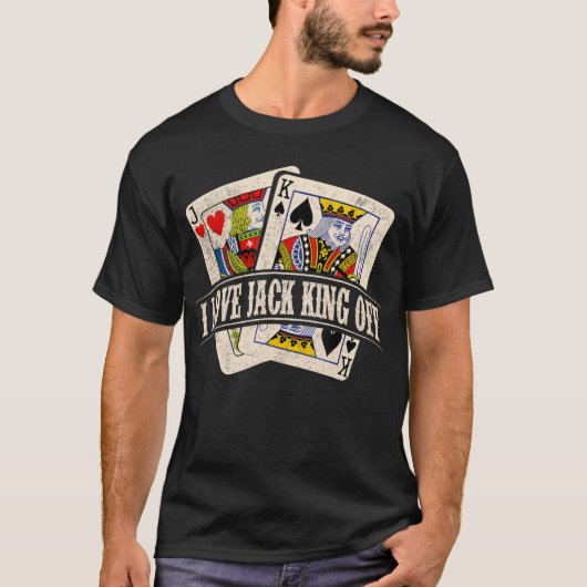 Ik hou van Jack King Off T-shirt (Voorkant)