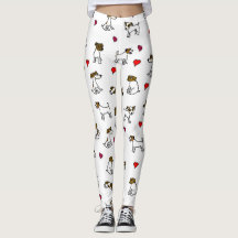 Ik hou van Jack Russell Terrier Leggings