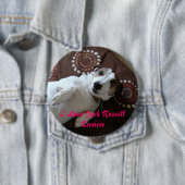 Ik hou van Jack Russell Terriers Button (In situ)