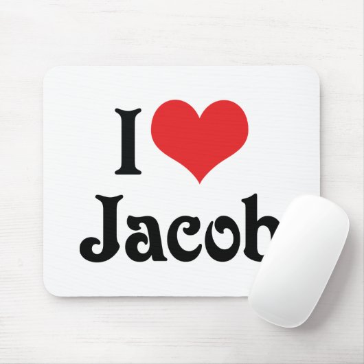 Ik hou van Jacob Muismat (Met muis)