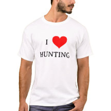 Ik (Hou Van) ❤ Jagen Unisex T-shirt