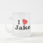 Ik hou van Jake Matglas Koffiemok (Links)