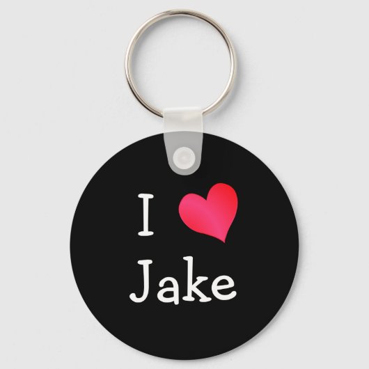 Ik hou van Jake Sleutelhanger (Voorkant)