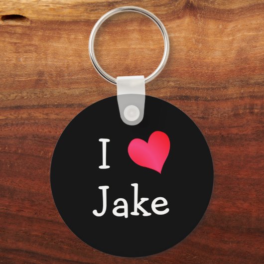 Ik hou van Jake Sleutelhanger (Voorkant)