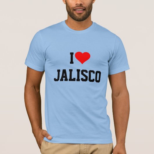 Ik hou van JALISCO t-shirt (Voorkant)