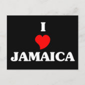Ik hou van Jamaica Briefkaart (Voorkant)
