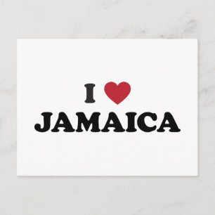 Ik hou van Jamaica Briefkaart