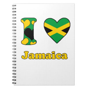 Ik hou van Jamaica Notitieboek