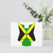 Ik hou van Jamaica om een leuke dag en een betere Briefkaart (Staand voorkant)