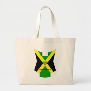 Ik hou van Jamaica om een leuke dag en een betere Grote Tote Bag