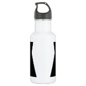 Ik hou van Jamaica om een leuke dag en een betere  Waterfles (Achterkant)